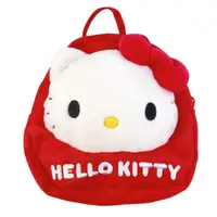 在飛比找樂天市場購物網優惠-小禮堂 Hello Kitty 立體玩偶兒童後背包 (紅大頭
