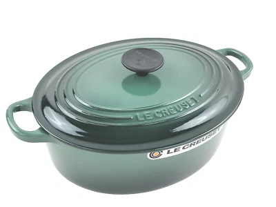 Le Creuset Cast Iron Oval Dutch Oven 4.1L / 4.5Qt ~ ARTICHAUT