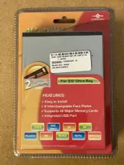 Vantec USB 2.0 Multi-LUN Memory Internal Card Reader - 3.5” Drive Bay UGT-CR900