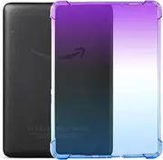 UUcovers Translucent Soft TPU Back Case for 6" Kindle Paperwhite 10th Gen 2018 Model No. PQ94WIF and Paperwhite 5th/6th/7th Generation (2012/2013/2015 Version) (No. EY21/DP75SDI) Cover, Purple Blue