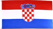 Croatia Flags & Bunting - 5x3' 3x2' & Giant 8x5' Table Hand - World Cup 2018