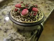 JC Table Counter Bar Top Bag Purse Hook Hanger "Pink Petals", COA