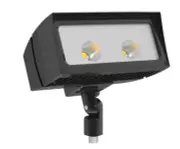 NEW RAB FFLED26B44 LED Floodlight, Die-Cast Aluminum, 26W, 5000K, Arm Mounted