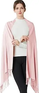 [VENVSBEE] Pashmina Shawls and Wraps For Evening Dress Soft Warm Scarf for Women Shawl Wrap For Wedding Evening Party