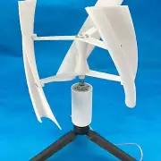 Wind Turbine Vertical Axis 25W DC 15V Micro Brushless Wind Turbine Generator