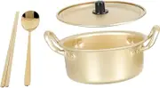 TOPPERFUN Aluminum Noodle Pot for Instant Noodles Ramen Cooker Soup Maker Korean Ramen Pot