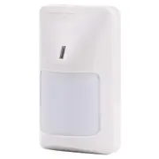 Wireless Wide Angle Pir Motion Sensor Alarm - White