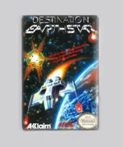 Destination Earthstar NES - 2"x3" Fridge MAGNET (nintendo retro game