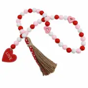 Tassel Tray Bead Wooden Bead Embellishment Christmas Tree Ornament Garland