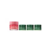 LANEIGE - Lip Sleeping Mask EX - 20g - Berry (1ea) + Cica Sleeping Mask - 10ml (3ea) Set