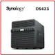 Synology 群暉科技 DiskStation DS423 (4Bay/Realtek/2GB) NAS 網路儲存伺服器