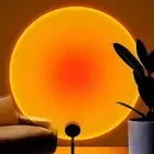 Sunset Projection Led Fill Light Lamp Sunset Red Rainbow Night Light Live House