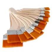 12pcs/Set High quality nylon Mao Banshua oil paint brush artists BBQ brush