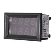 100V DC 12V Car Digital Volt Meterr Ammeter LED Light Amp Volt Meter