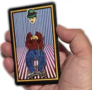CHARLIE CHAPLIN FLOATING HEAD Joke Gag Magic Card Trick Kids Beginner Toy Clown