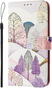 [BEENTRYS] Flip Wallet Case for OnePlus 11 Case,Leather Floral Flower Card Slots Holder Kickstand Magnetic Folio PU Shockproof Protective Cover for OnePlus 11-6