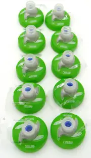 CamelBak Podium Water Bottle / Bike Bottle Replacement Caps Lime Green 10 Pack