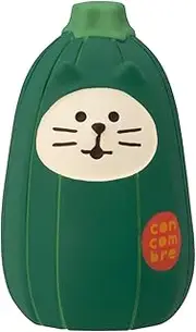 Deco Corporation concombre ZCB-29833 Cat Daruma Zucchini Size: Approx. W2.5 D2.6 H4.3