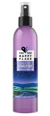 Find Your Happy Place, Under The Starlit Sky Fine Body Mist Spray, 8 Fl. Oz.