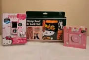 New Hello Kitty Bundle- XL Sleep Pant & Sock Set, Digital MP3 & Kids Camera