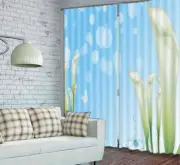 Pure And Flawless 3D Curtain Blockout Photo Printing Curtains Drape Fabric