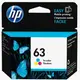 HP F6U61AA NO63 Tri-color Original Ink Cartridge三色墨水匣