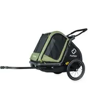 Hamax Pluto Dog Trailer Medium Green/Black