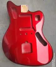 Jaguar Guitar 2Alder Guitar Body Metal Orange Red