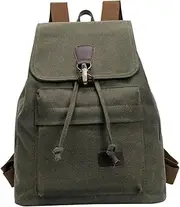 [Healeved] School Back Coffee Women Canvas Shoulder Bag Back School Bag for Boys