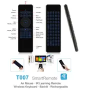 2.4G Wireless Colorful Backlit Mini Keyboard Voice IR Learning Remote Control Airmouse