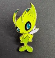 Celebi Pin from Mythical Pin Collection 2016 Official Pokemon Collector's Pin