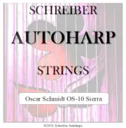 Autoharp String Set for Oscar Schmidt OS-10 Sierra(Medium Sized-30 Strings)