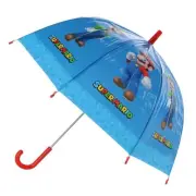New Textiel Trade Kids' Super Mario and Luigi Stick Umbrella