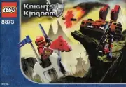 LEGO Instruction 8873 Castle Knight Kingdom II Fireball Catapult Manual Only