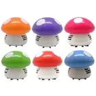 Cute Mini Mushroom Corner Desk Table Dust Vacuum Cleaner Sweeper
