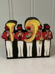 NIB Coca Cola Shelia’s Collection Coke Musical March Marching Band COK10 Decor