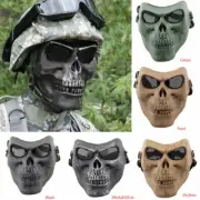 Tactical Military Skull Skeleton Full Face Mask Hunting Costume Party Halloween