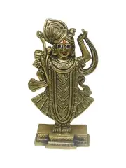 Shrinathji Avatar of Shree Krishna Idol Figurine Statue For Home Decor