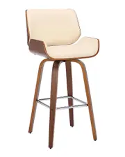 Armen Living Tyler 30in Bar Height Swivel Bar Stool