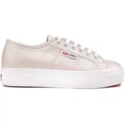 Superga Womens 2740 Platform Lame Platforms Sneakers Metallic