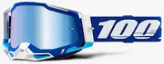 100% Racecraft II Motocross Goggles, blue for Men
