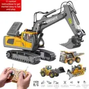 Hot Remote Control Engineering Vehicle Crawler Truck Bulldozer Toys Car 2.4G Toy