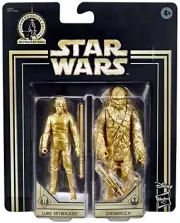 HASBO Commemorative Edition Skywalker Saga Gold Luke Skywalker & Chewbacca