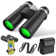 BEBANG 10x42 Binoculars for Adults Waterproof BAK4 Prism, Bird Watching, Hunting