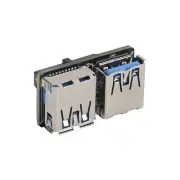 20Pin To USB 3.0 Adapter 19Pin Splitter Converter 2 Port A Female Connector SPM