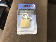 HELPING HAND - Solid Brass Padlock