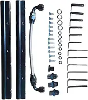 MAX COOL Intake Manifolds Fuel Rail Set Suitable for Chevy GM LS1 LS2 LS6 Engine