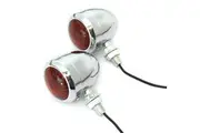2PCS Pair 12V Motorcycle Turn Signal Indicator Light Lamp For Harley