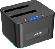 FIDECO Hard Drive Docking Station, USB 3.0 SATA Hard Drive Reader for 2.5 or 3.5