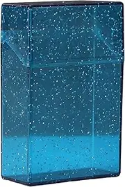 Generic Case Light Donor Thickened Tobacco Container Flip Case for Gift, Blue